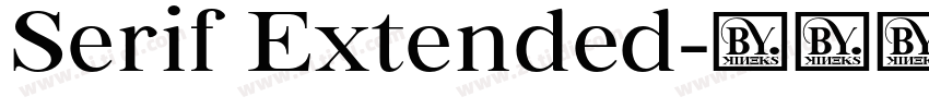Serif Extended字体转换 Serif Extended字体转换